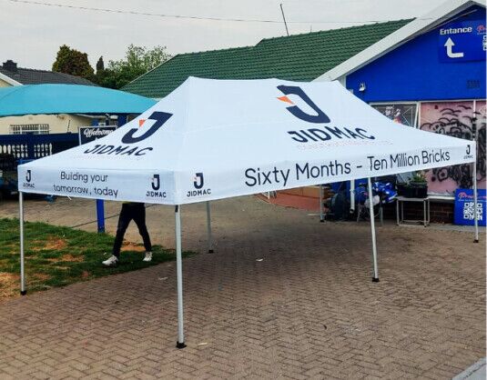 Largest supplier of branded gazebos and flags and banners in south africa
