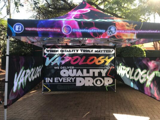 Largest supplier of branded gazebos and flags and banners in south africa