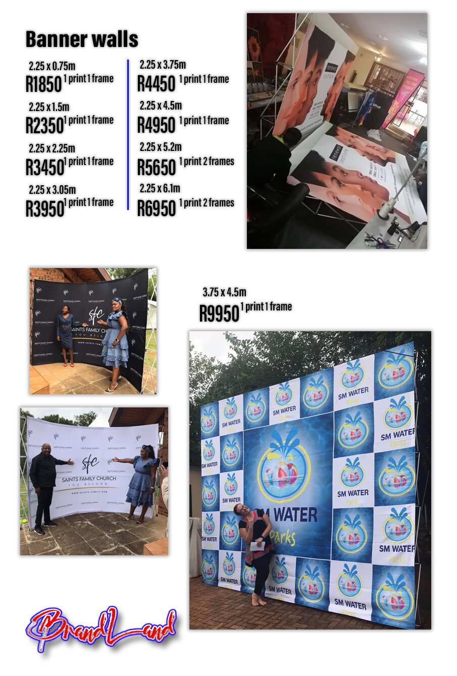 Branded Gazebos | Banners and Flags combo deals and specials