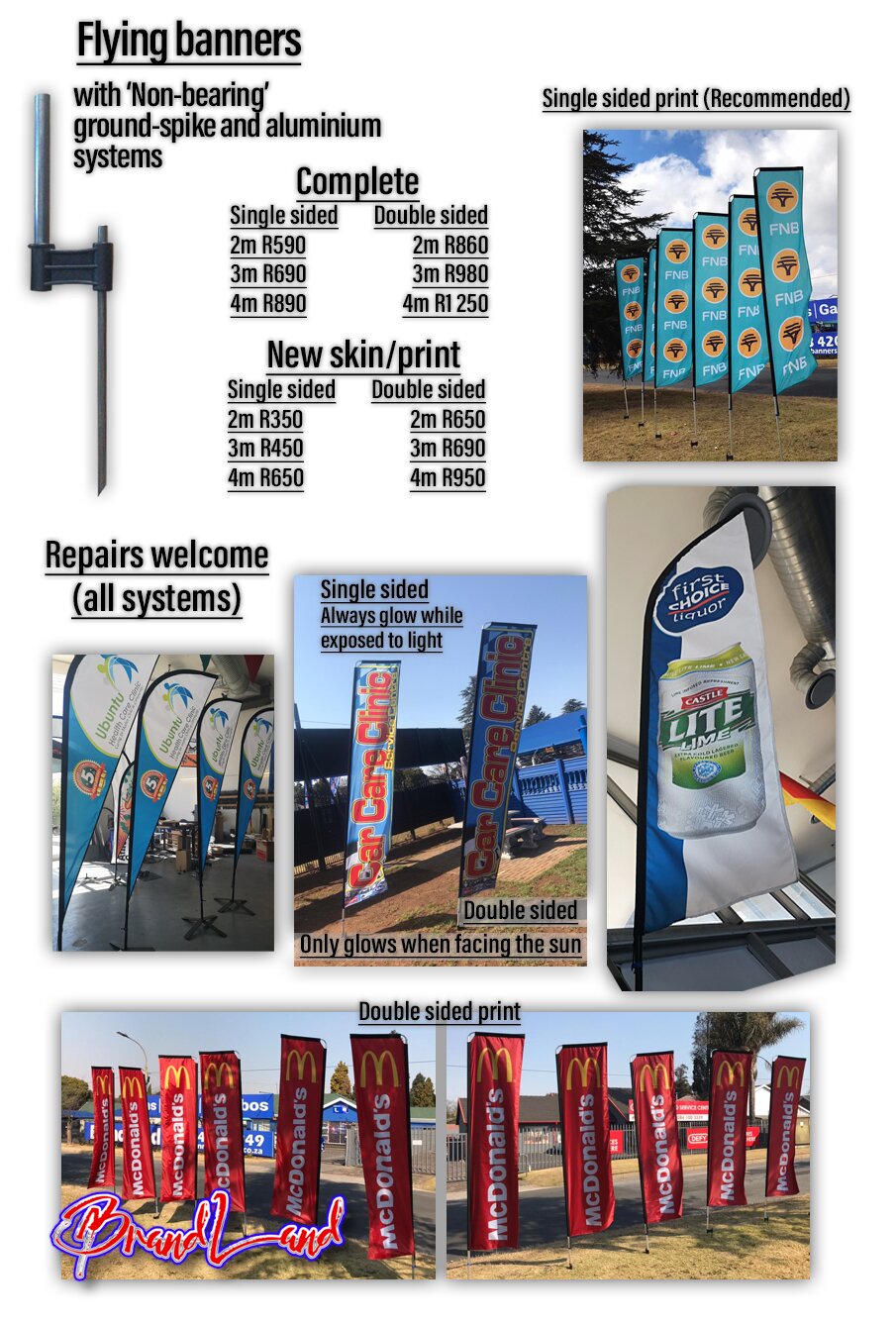 Branded Gazebos | Banners and Flags combo deals and specials