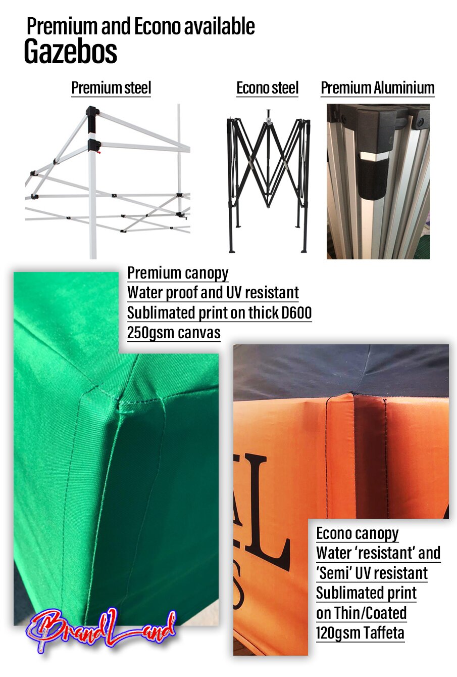 Branded Gazebos | Banners and Flags combo deals and specials