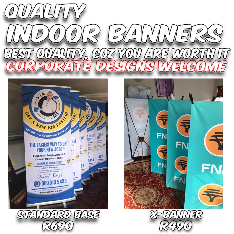 Budget flags and banners direct from the largest flag and banner factory in SA