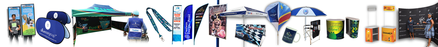 We manufacture branded gazebos, banners and flags. Buy your custom printed display products for indoor and outdoor events online